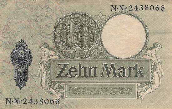 10 Mark 1906 N Ro.27b
